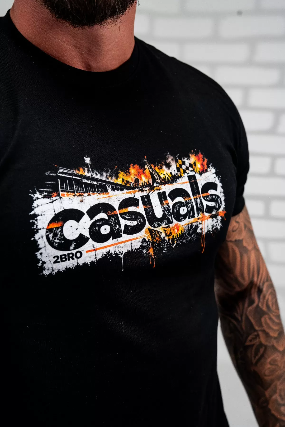 CASUALS - 2BRO - MAJICA - BLACK - 3