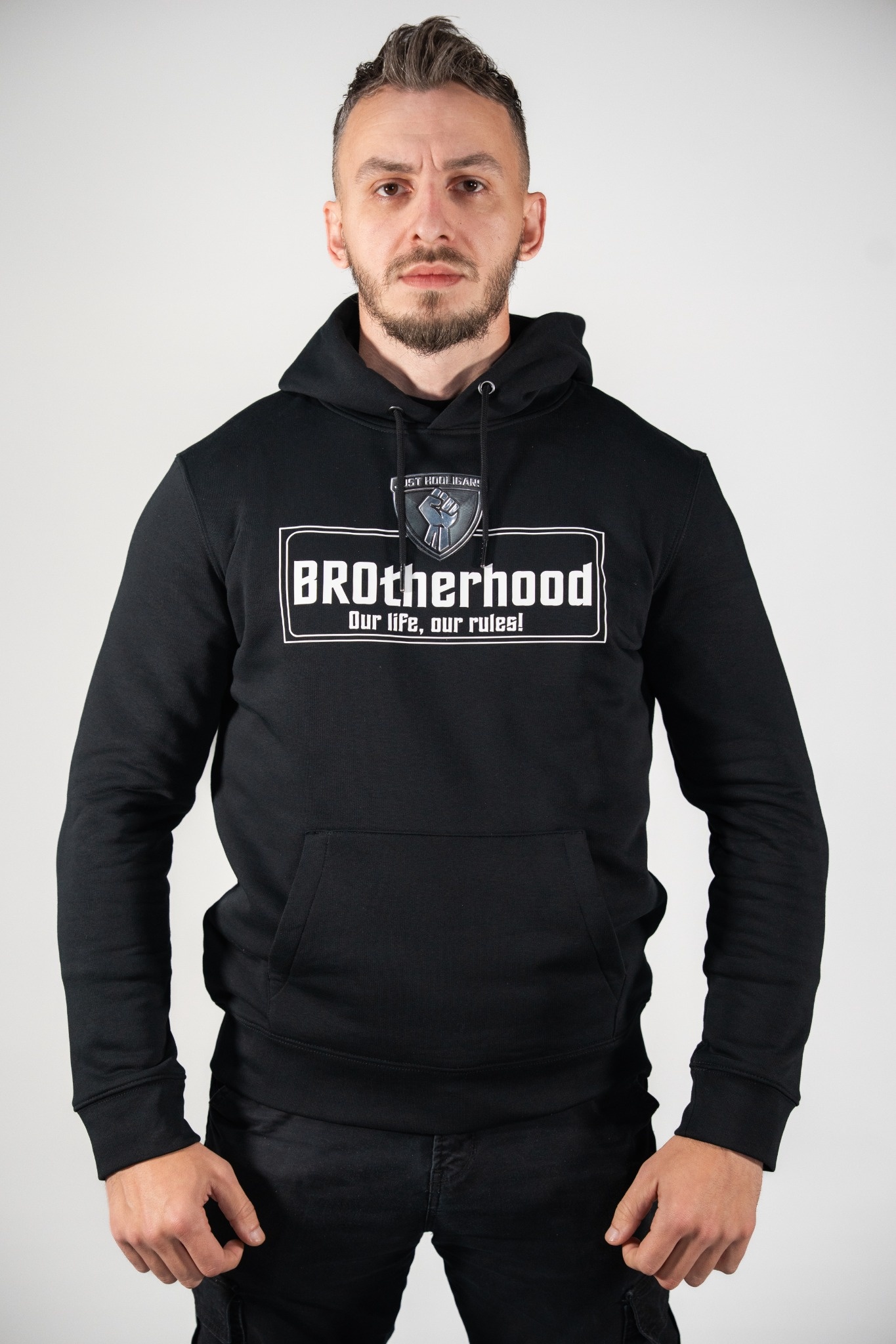 BROTHERHOOD · BLACK · Dukserica