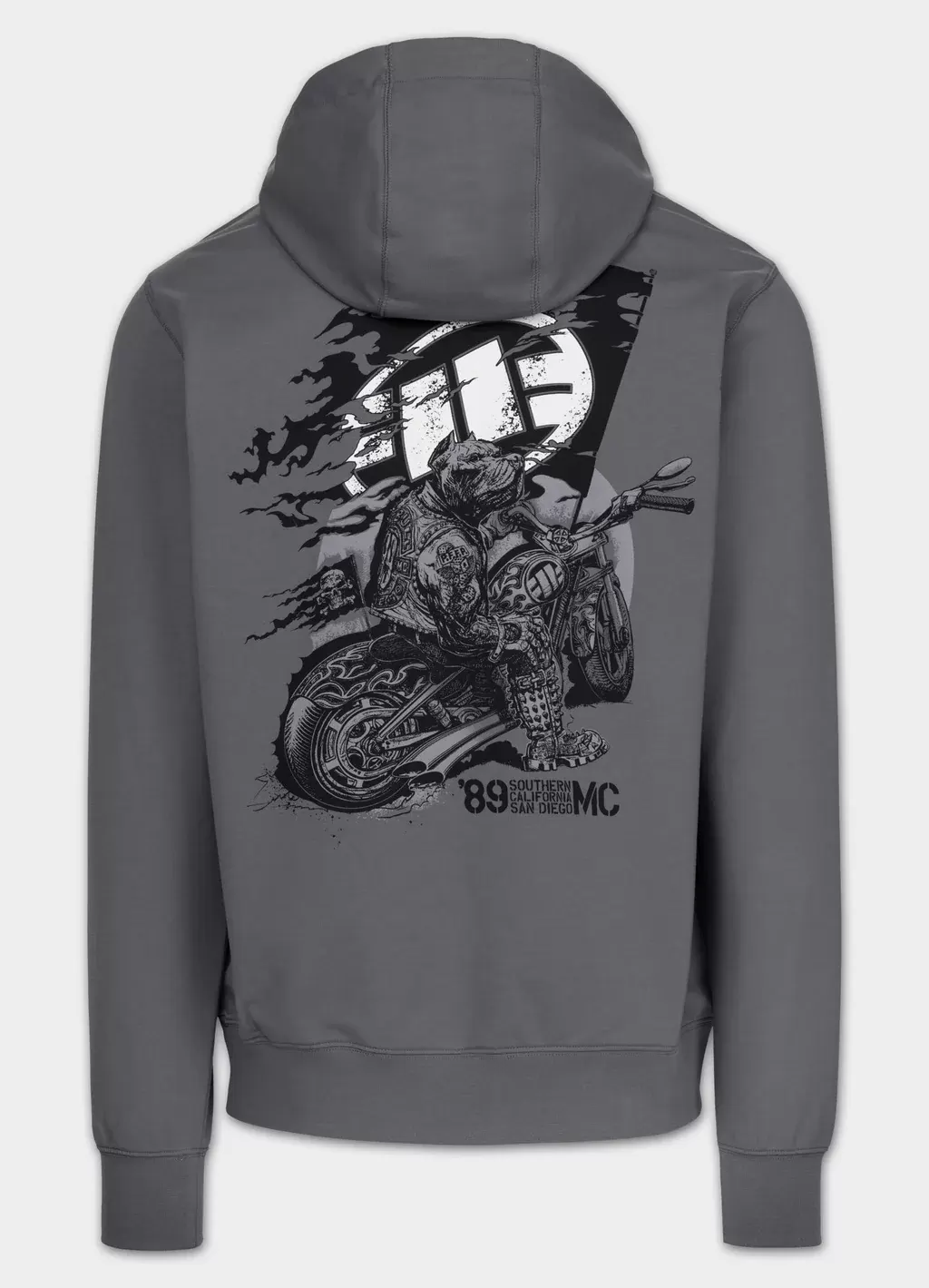 Hoodie MC - DUKSERICA - GREY - 7