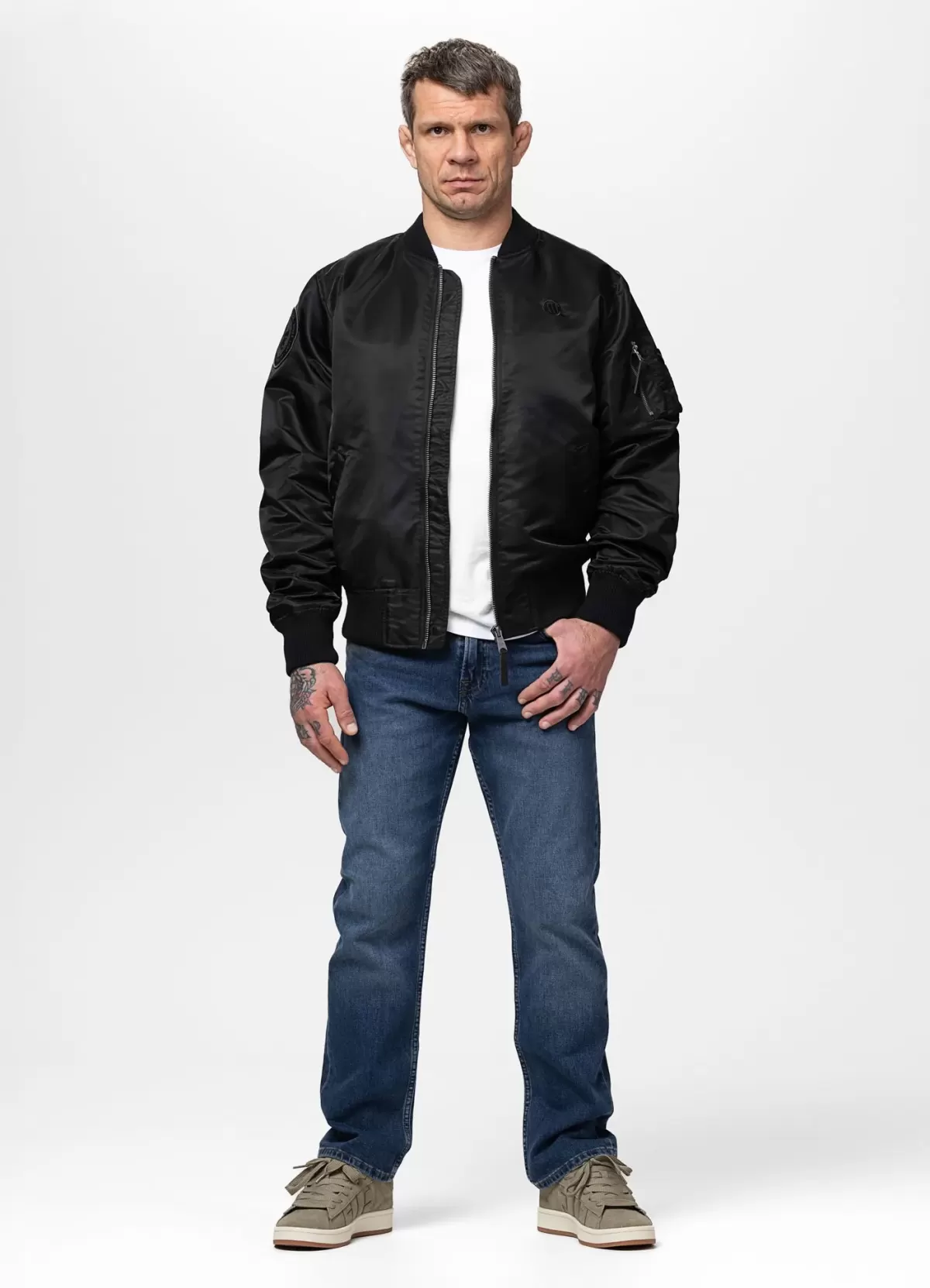 BOMBER MA-1 AKRON - PITBULL - JAKNA - BLACK - 11
