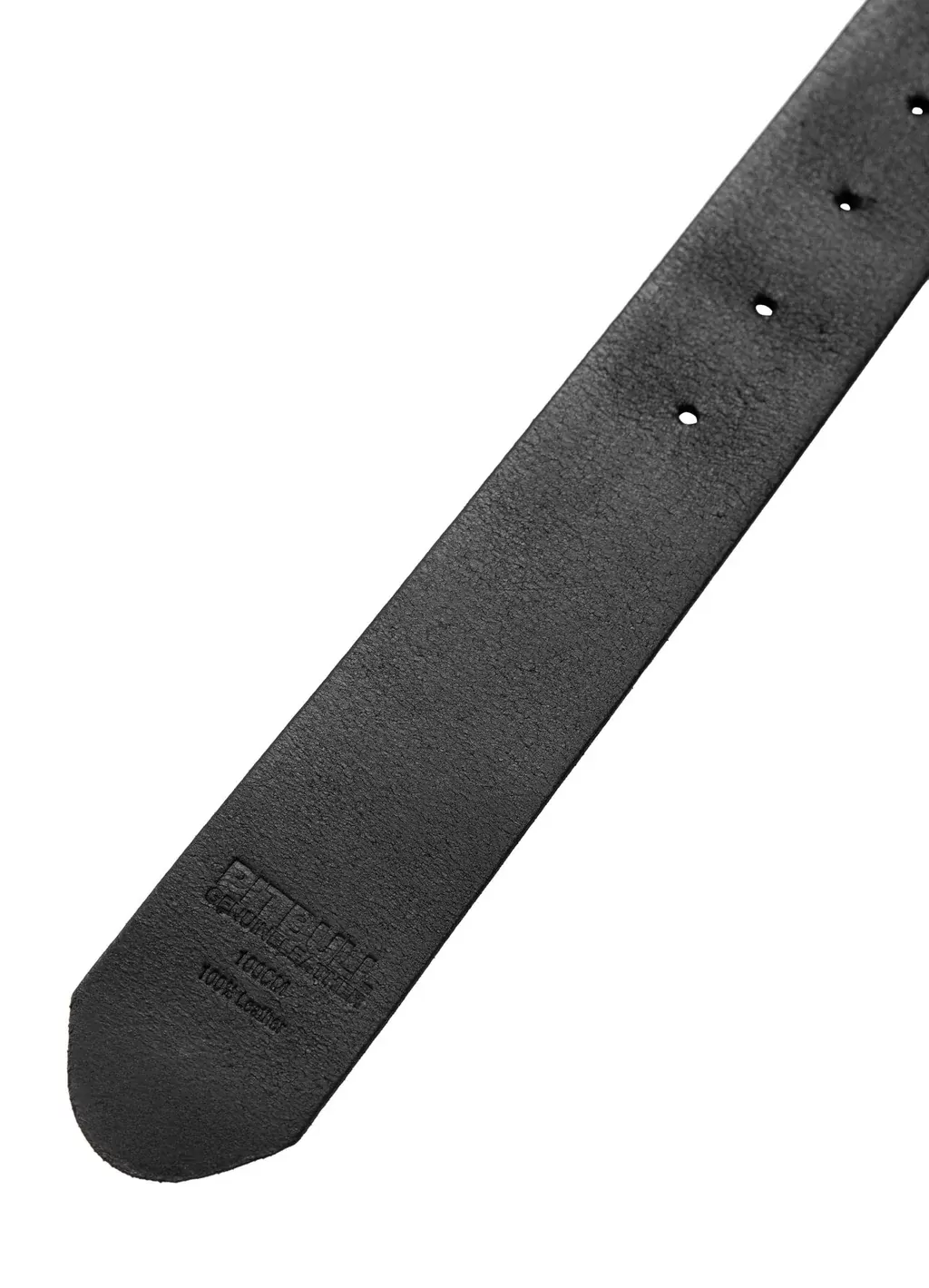 LEATHER BELT - BLACK - KAIŠ - 2