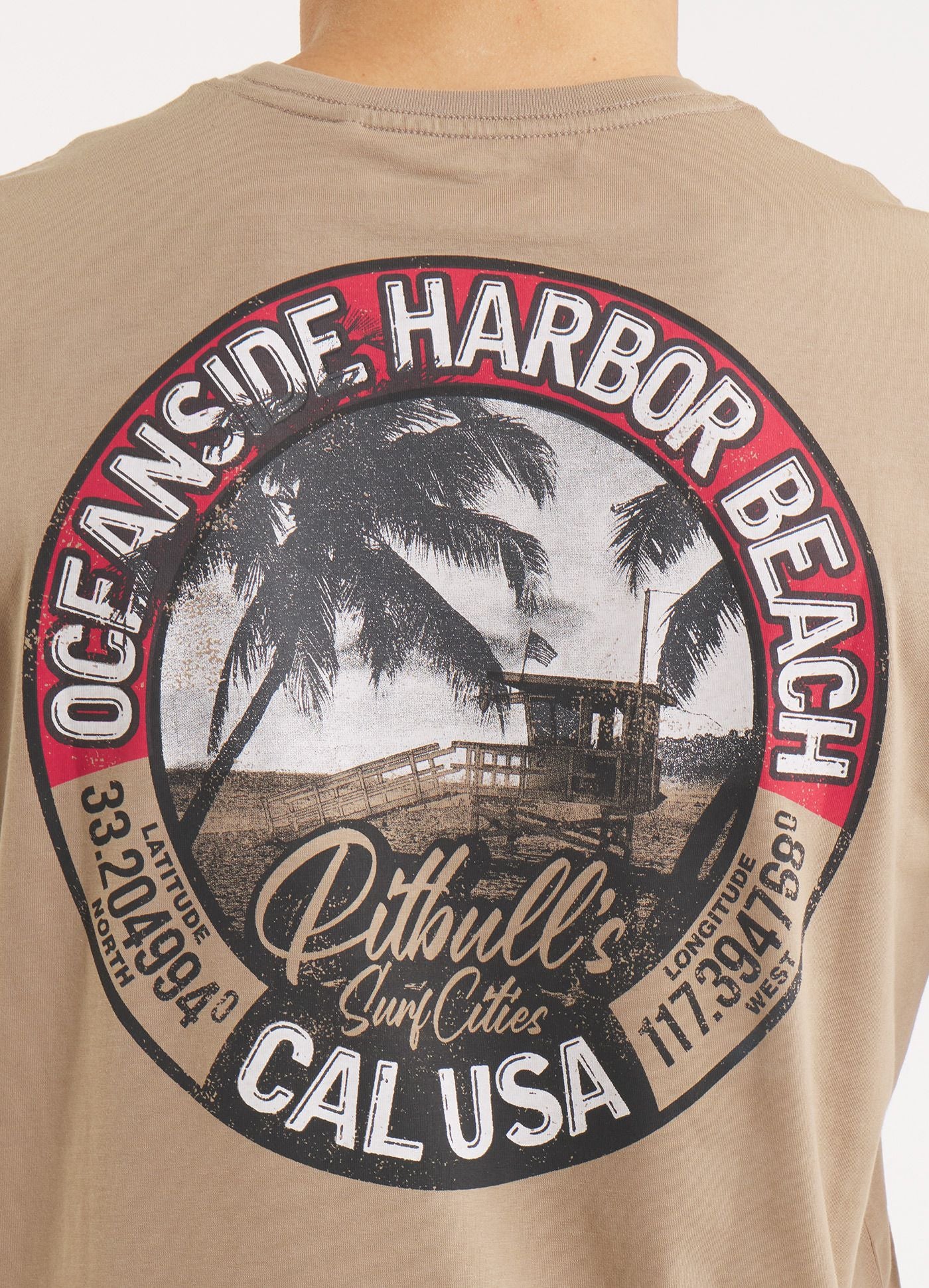 Pitbull - OCEANSIDE - Dark sand - Majica - 8