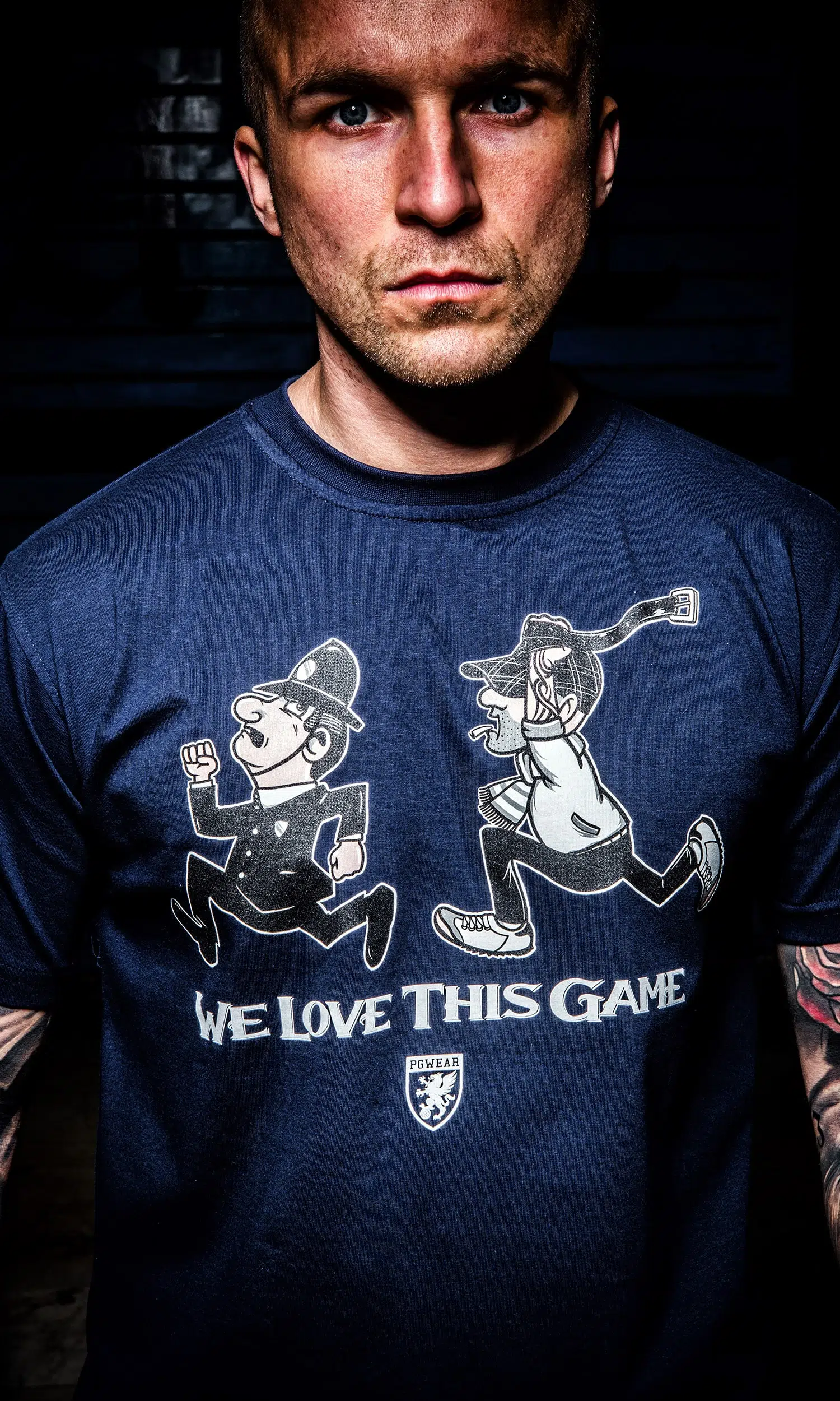 PG WEAR - WE LOVE THIS GAME - NAVY BLUE - Majica - 4