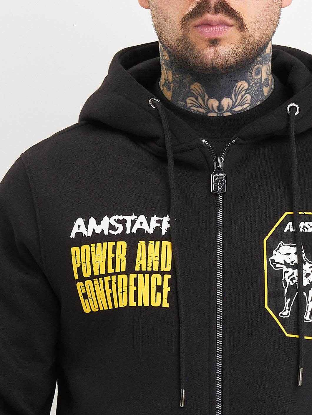 AMSTAFF - Solinor Zip - BLACK - Dukserica - 2