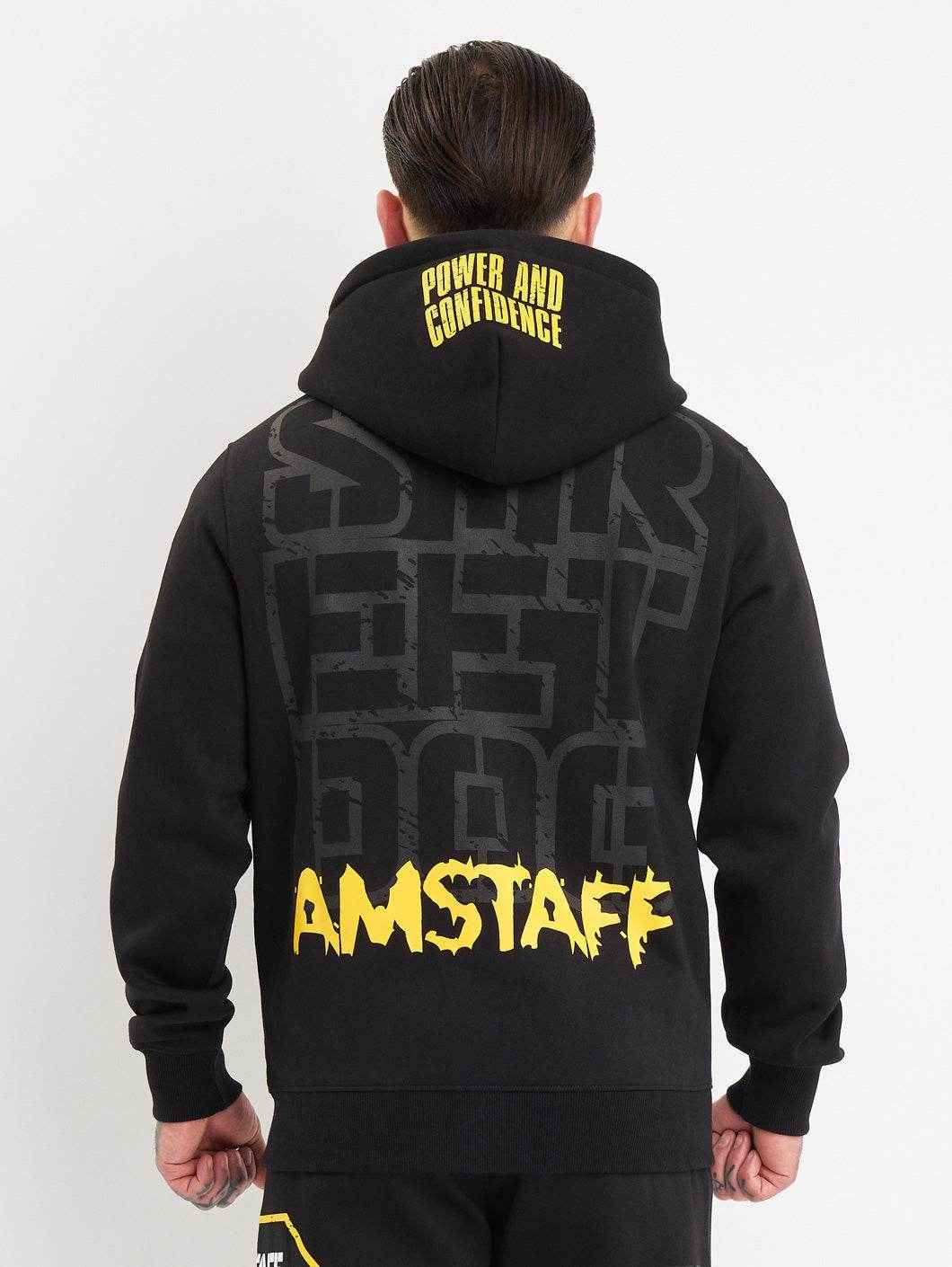 AMSTAFF - Solinor Zip - BLACK - Dukserica - 3