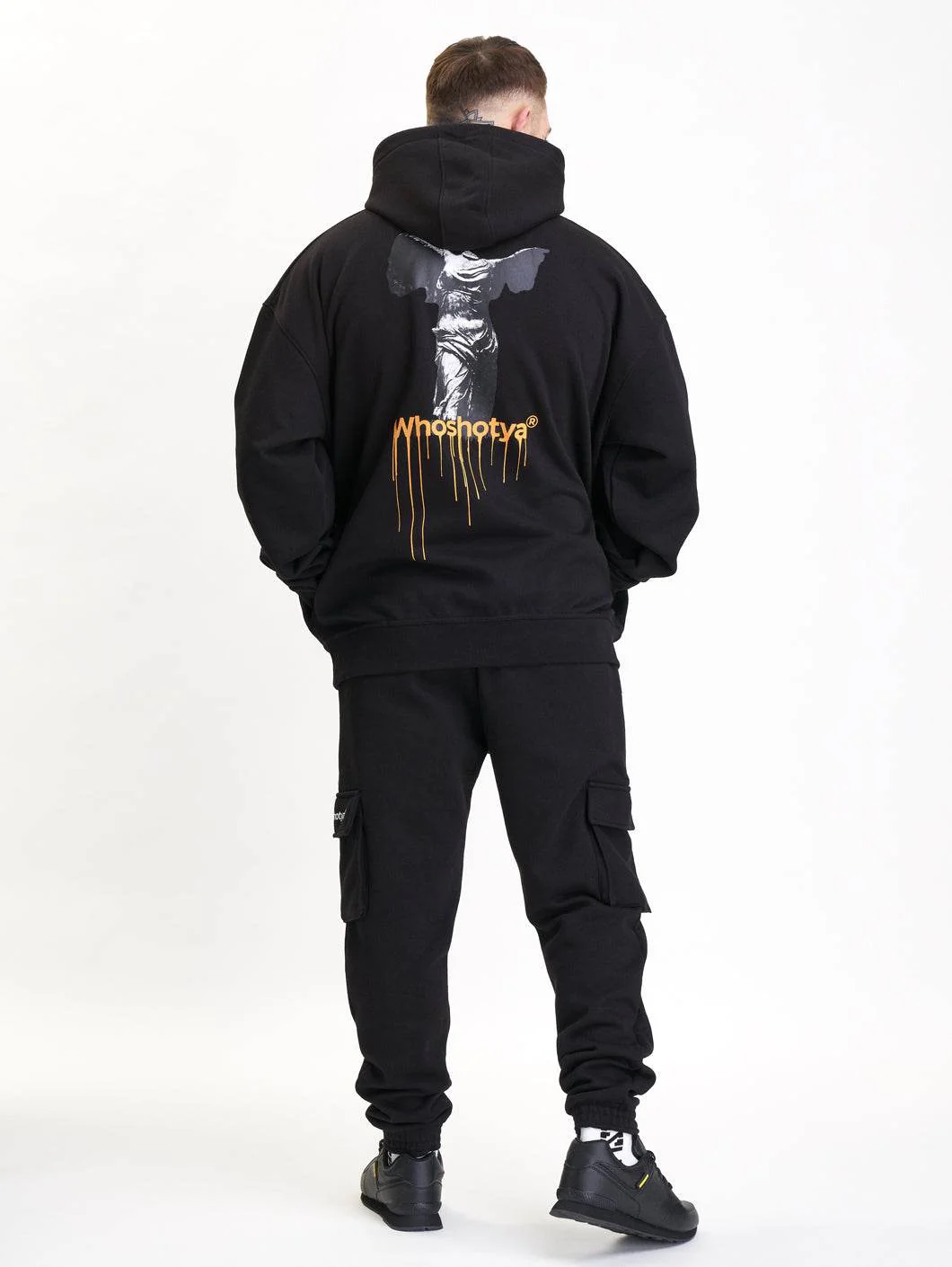 Whoshotya - Headless - BLACK - Dukserica Oversize - 6