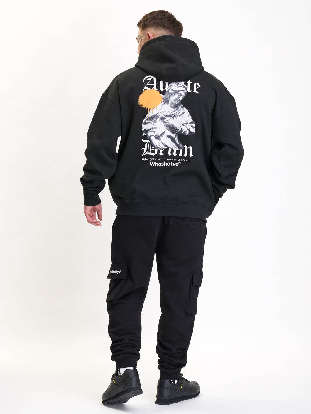 Whoshotya - Audite Deum - BLACK - Dukserica Oversize - 6