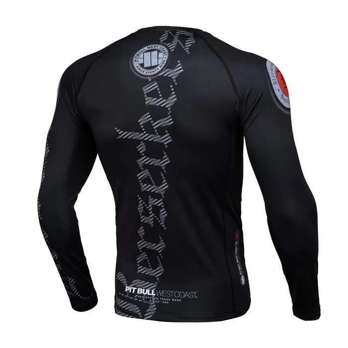 Pitbull - BERSERKERS BIG B - BLACK - Rashguard - 2