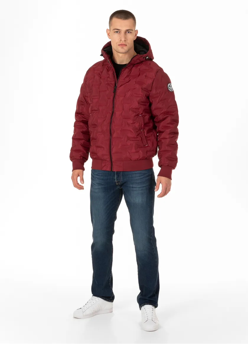 PITBULL - CARVER - BURGUNDY - Jakna - 4