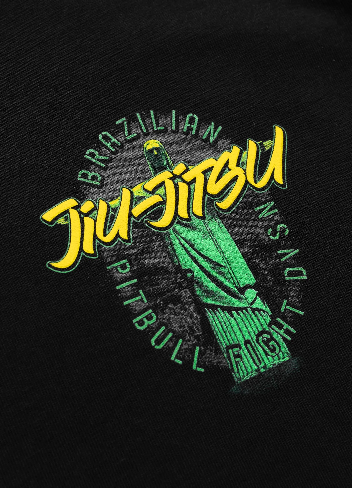 Pitbull - BJJ FIGHT DVSN - BLACK - Majica - 8