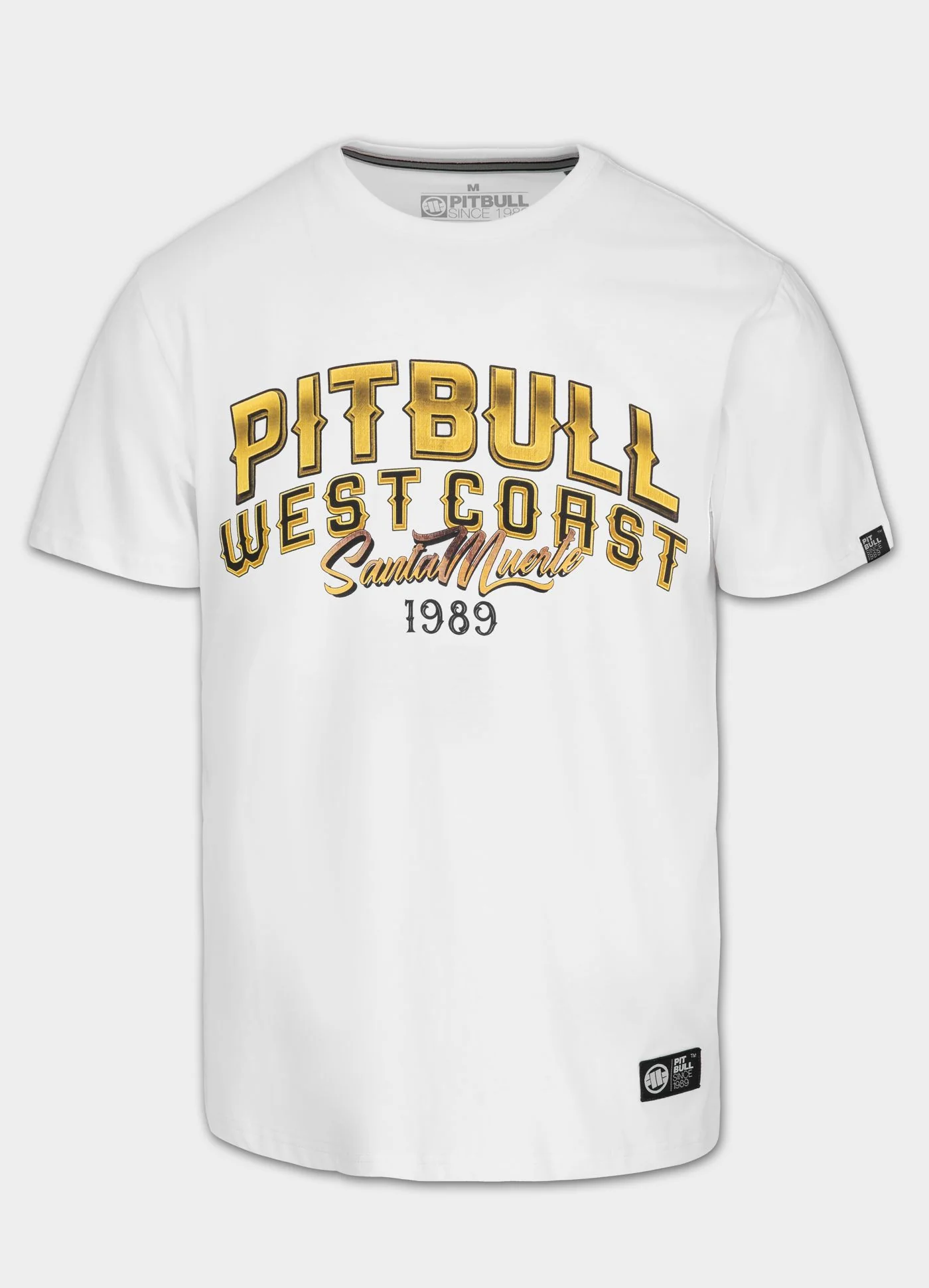 Pitbull - SANTA MUERTE - WHITE - Majica - 2