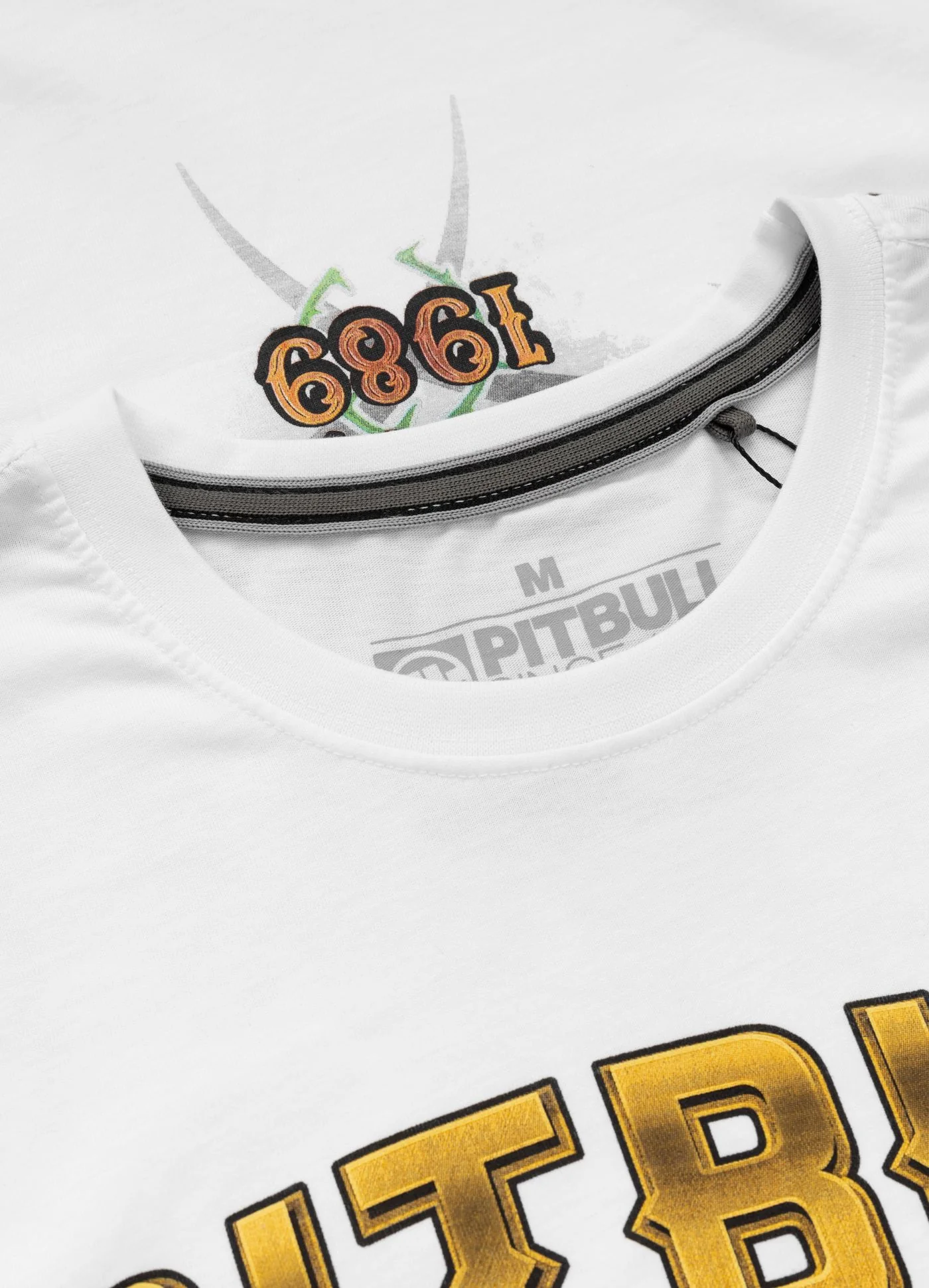 Pitbull - SANTA MUERTE - WHITE - Majica - 4