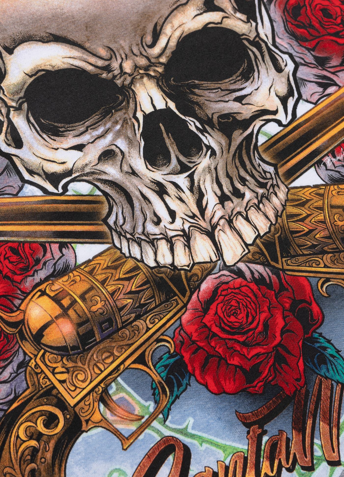 Pitbull - SANTA MUERTE - WHITE - Majica - 9