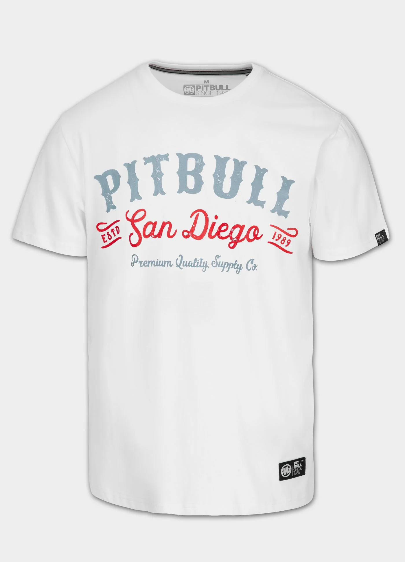 Pitbull - STRENGTH & RESPECT - WHITE - Majica - 2
