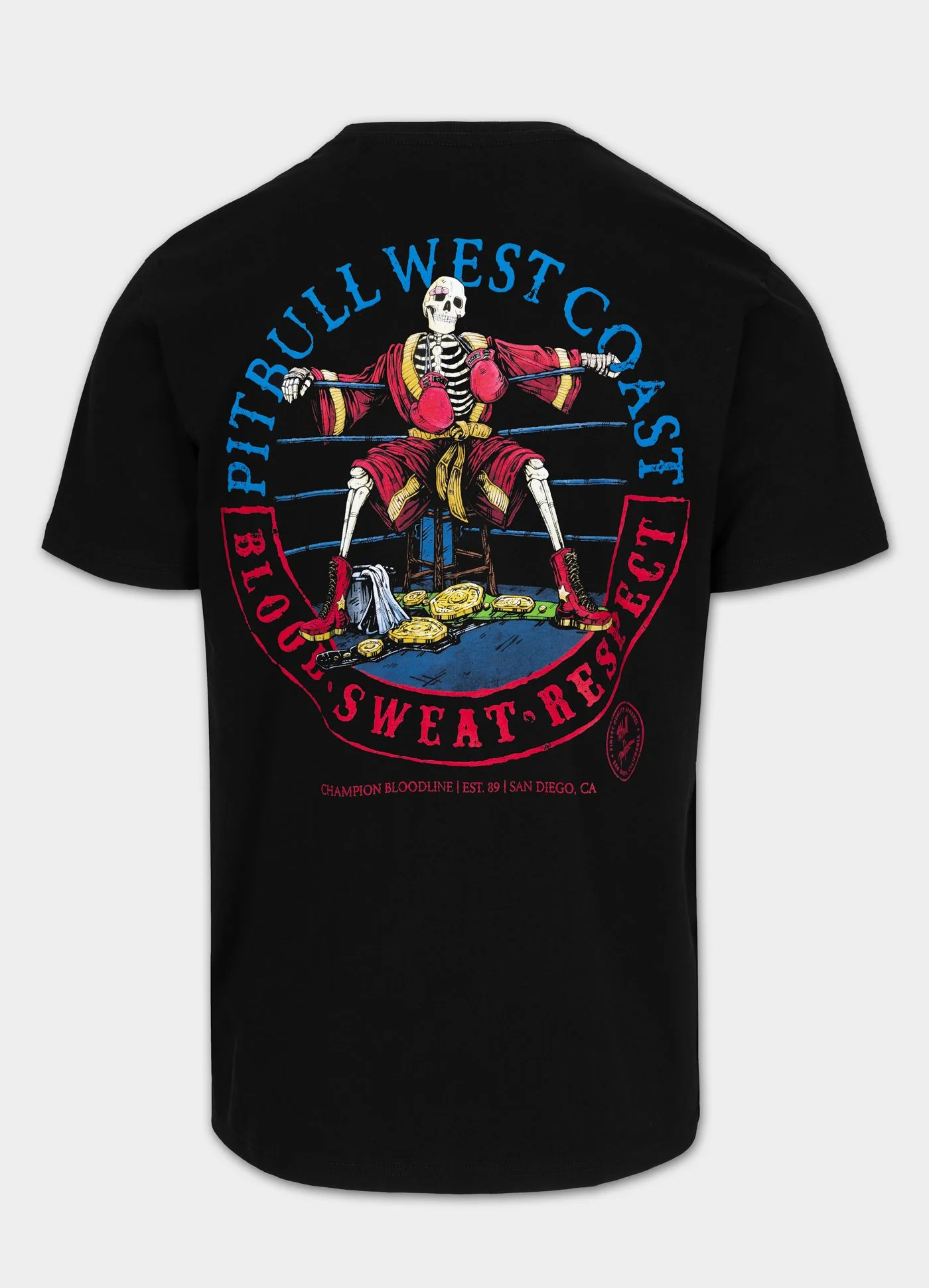 Pitbull - CHAMPION BLOODLINE 2 - BLACK - Majica